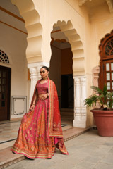 Pink Embellished LehengaDSC04680