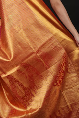 Peach Silk SareeIMG_0254