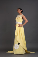 Asymmetric Yellow GownIMG_3899-2