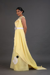 Asymmetric Yellow GownIMG_3905-2