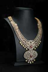 Pearl Hanging Necklace SetIMG_1173