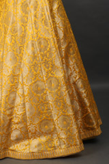 Yellow Banarasi LehengaIMG_9199