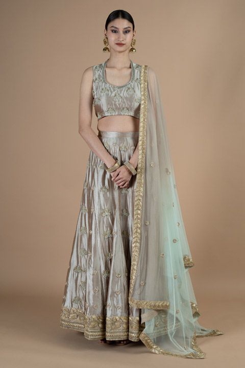 Katdana Embroidered Lehenga Set