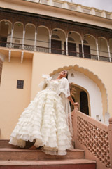 Gown With Big Sequin FlowerDSC06112