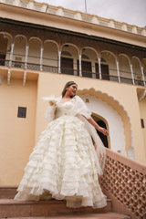 Gown With Big Sequin FlowerDSC06117