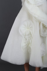 Midi With Ruffles And Organza FlowersIMG_6524