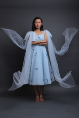 Bow Midi Sequin Dress4869_video