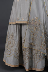 Chanderi Lotus Skirt And BlouseIMG_6154