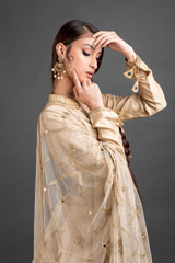 Cream Chanderi Lehenga Set_DSC4546-Edit