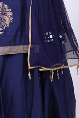Chanderi Peacock Motif LehengaIMG_9777