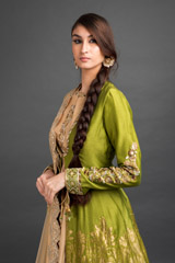Beige Chanderi Lehenga Set_DSC4565-Edit