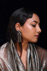 Black Hanging EarringsIMG_0717