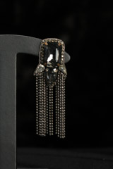 Black Hanging EarringsIMG_1010
