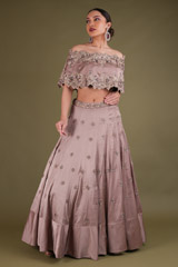 Off Shoulder Cape And SkirtDSC03468