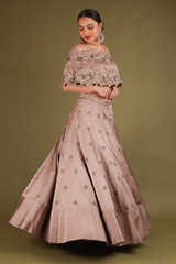 Off Shoulder Cape And SkirtDSC03476