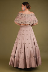 Off Shoulder Cape And SkirtDSC03478