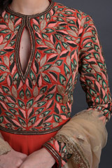 Rust Red Gerogette GownIMG_0087