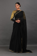 Black Saree Gown4940_video