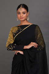 Black Saree GownIMG_9343