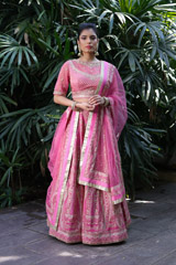 Pink Embellished LehengaIMG_0099