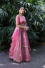 Pink Embellished LehengaIMG_0112