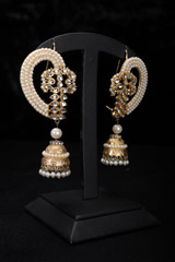 Pearl Jhumki Cuff EarringsIMG_8943