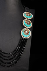 Black Stone NecklaceIMG_0691