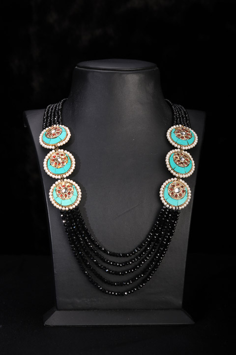 Black Stone Necklace