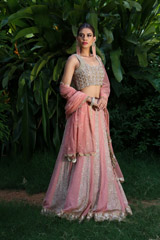 Pink Sequins LehengaIMG_0969