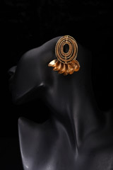 Circle Motif Earring