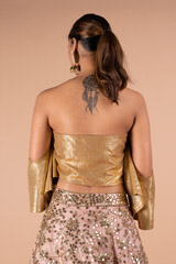 Pink Mirrorwork Top Bottom SetDSC09528