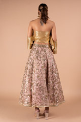 Pink Mirrorwork Top Bottom SetDSC09529