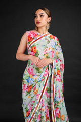 Mint Floral Saree_DSC4558-Edit