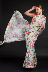 Mint Floral Saree_DSC4567-Edit