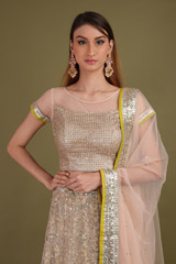 Golden Lehenga SetDSC00908