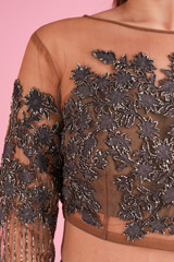 Moss Grey LehengaDSC00415