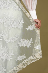 Grey Embroidered SareeDSC07353