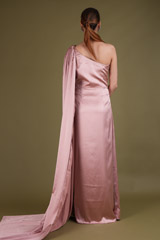 Light Metallic Pink GownDSC03664