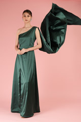 Anemone Green Gown