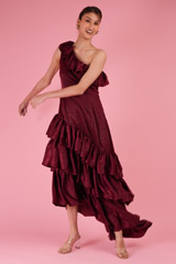 Senorita Maroon GownDSC02497