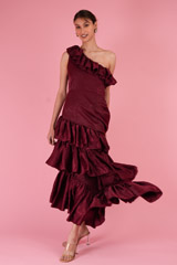 Senorita Maroon GownDSC02499