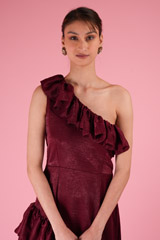 Senorita Maroon GownDSC02500
