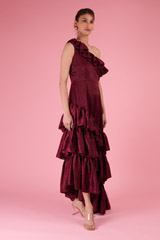 Senorita Maroon GownDSC02503