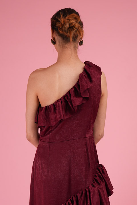 Senorita Maroon GownDSC02506