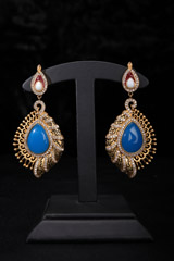 Blue And Gold Earring5055_video