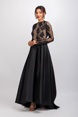 Black Slit Gown_DSC8483-Edit