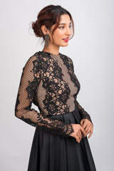 Black Slit Gown_DSC8497-Edit