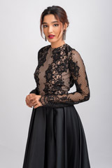 Black Slit Gown_DSC8499-Edit