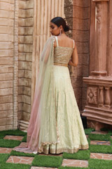 Pista Green Lucknowi LehengaIMG_1040