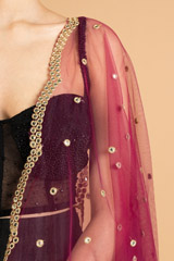 Purple DupattaDSC07998